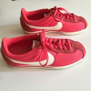 Pink Nike Cortez